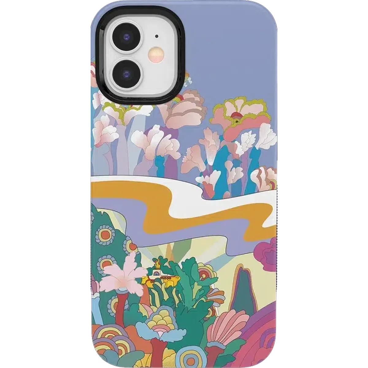 Beneath the Waves | The Beatles Yellow Submarine Case iPhone Case get.casely Bold + MagSafe® iPhone 12