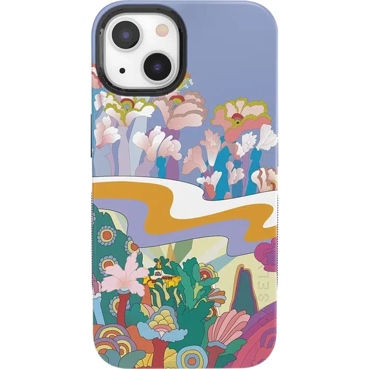Beneath the Waves | The Beatles Yellow Submarine Case iPhone Case get.casely Bold + MagSafe® iPhone 13