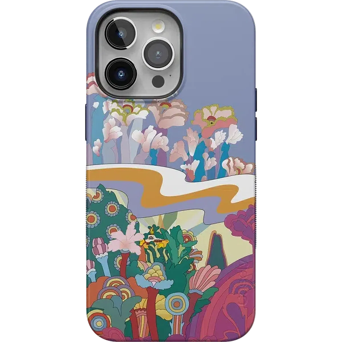 Beneath the Waves | The Beatles Yellow Submarine Case iPhone Case get.casely Bold + MagSafe® iPhone 15 Pro Max