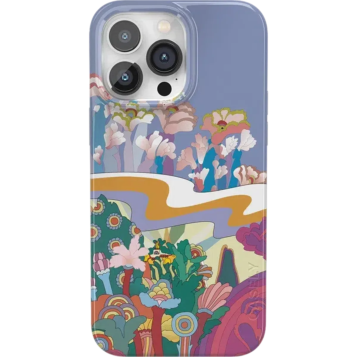 Beneath the Waves | The Beatles Yellow Submarine Case iPhone Case get.casely Classic + MagSafe® iPhone 14 Pro Max