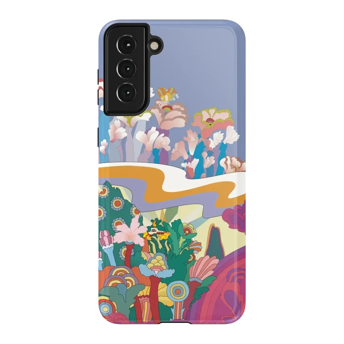 Beneath the Waves | The Beatles Yellow Submarine Case iPhone Case get.casely Essential Galaxy S21 Plus
