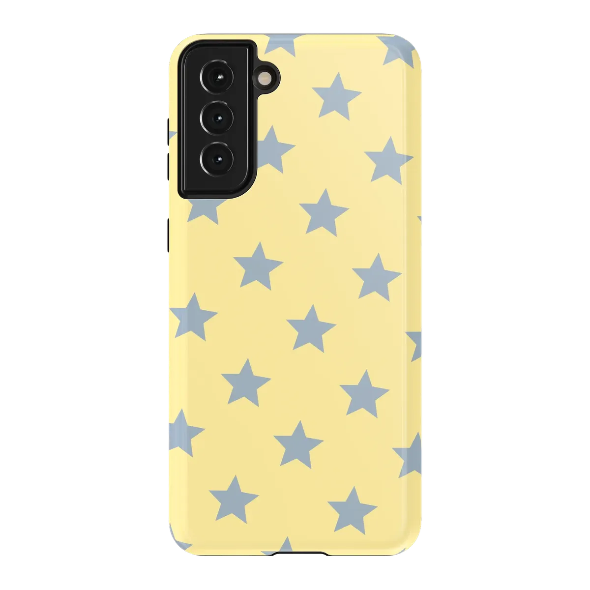Shine Bright | Butter Yellow Stars Case - Galaxy S21 Plus