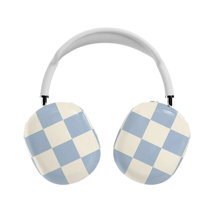 Fit Check | Light Blue Checkerboard AirPods Max Case