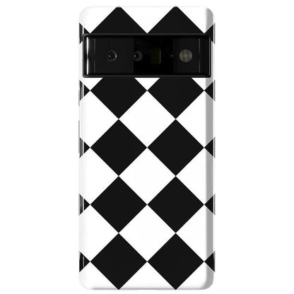 Black Checkerboard | High Contrast Design Case Phone Case Casetry Essential Google Pixel 6 Pro