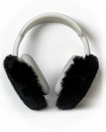 Black Fluffy Earmuffs | AirPods Max Case AirPods Case get.casely