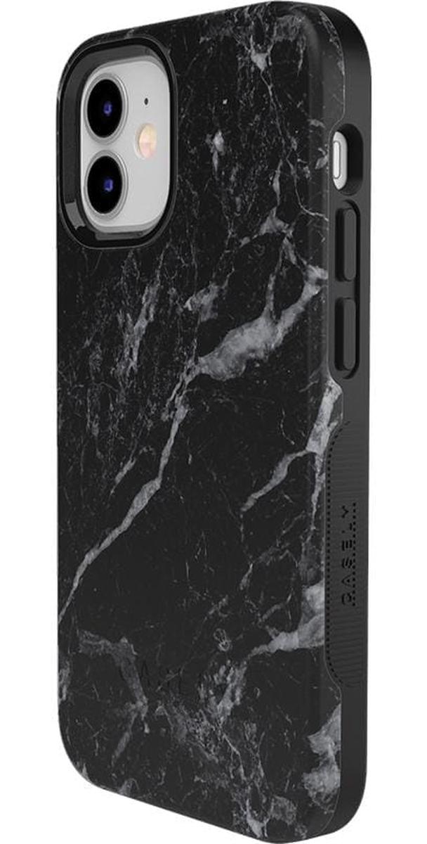Black Pearl | Classic Black Marble Case iPhone Case get.casely