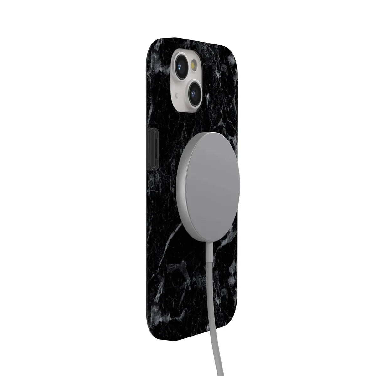 Black Pearl | Classic Black Marble Case iPhone Case get.casely
