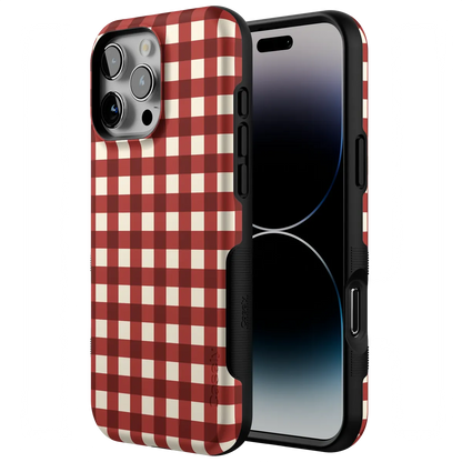 Checked Twice | Red Plaid Case