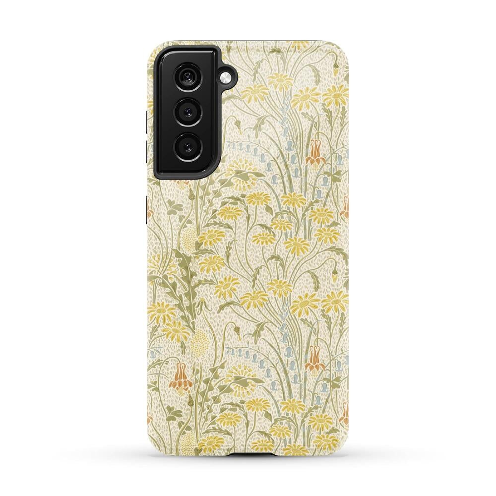Boho Blooms | Golden Floral Case iPhone Case get.casely Essential Galaxy S21