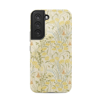 Boho Blooms | Golden Floral Case iPhone Case get.casely Essential Galaxy S22