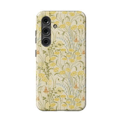 Boho Blooms | Golden Floral Case iPhone Case get.casely Essential Galaxy S24