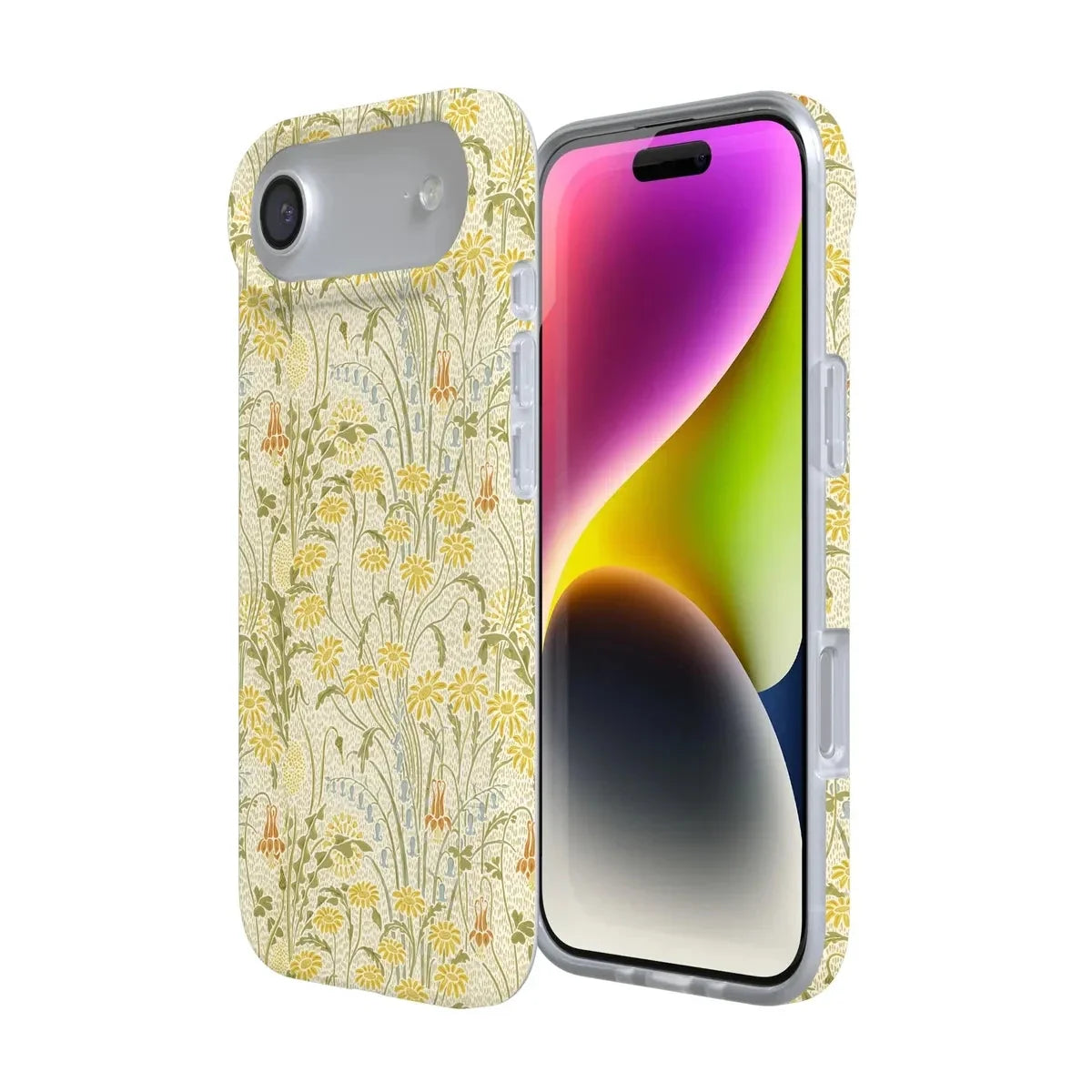 Boho Blooms | Golden Floral Case iPhone Case get.casely