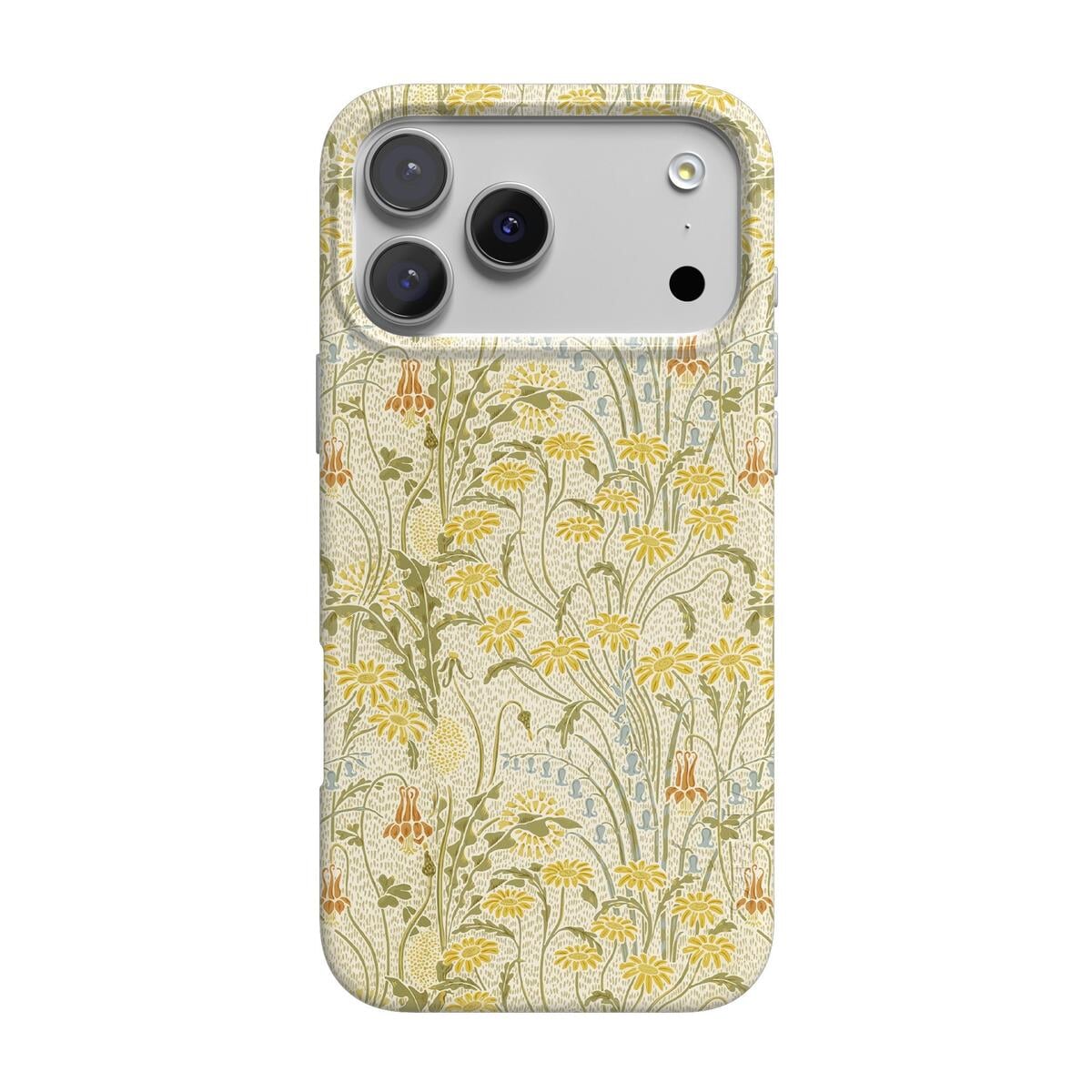 Boho Blooms | Golden Floral Case iPhone Case get.casely