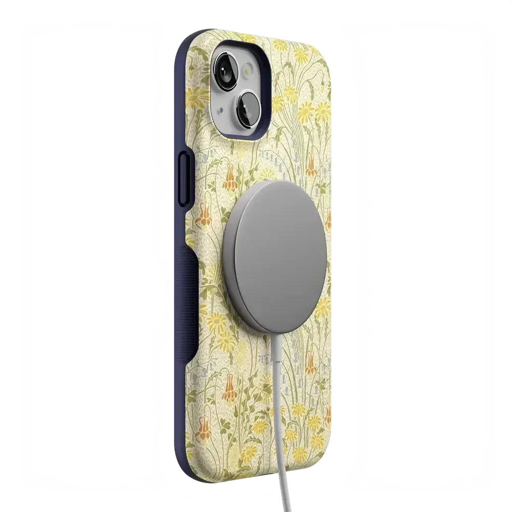 Boho Blooms | Golden Floral Case iPhone Case get.casely