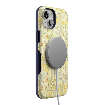 Boho Blooms | Golden Floral Case iPhone Case get.casely