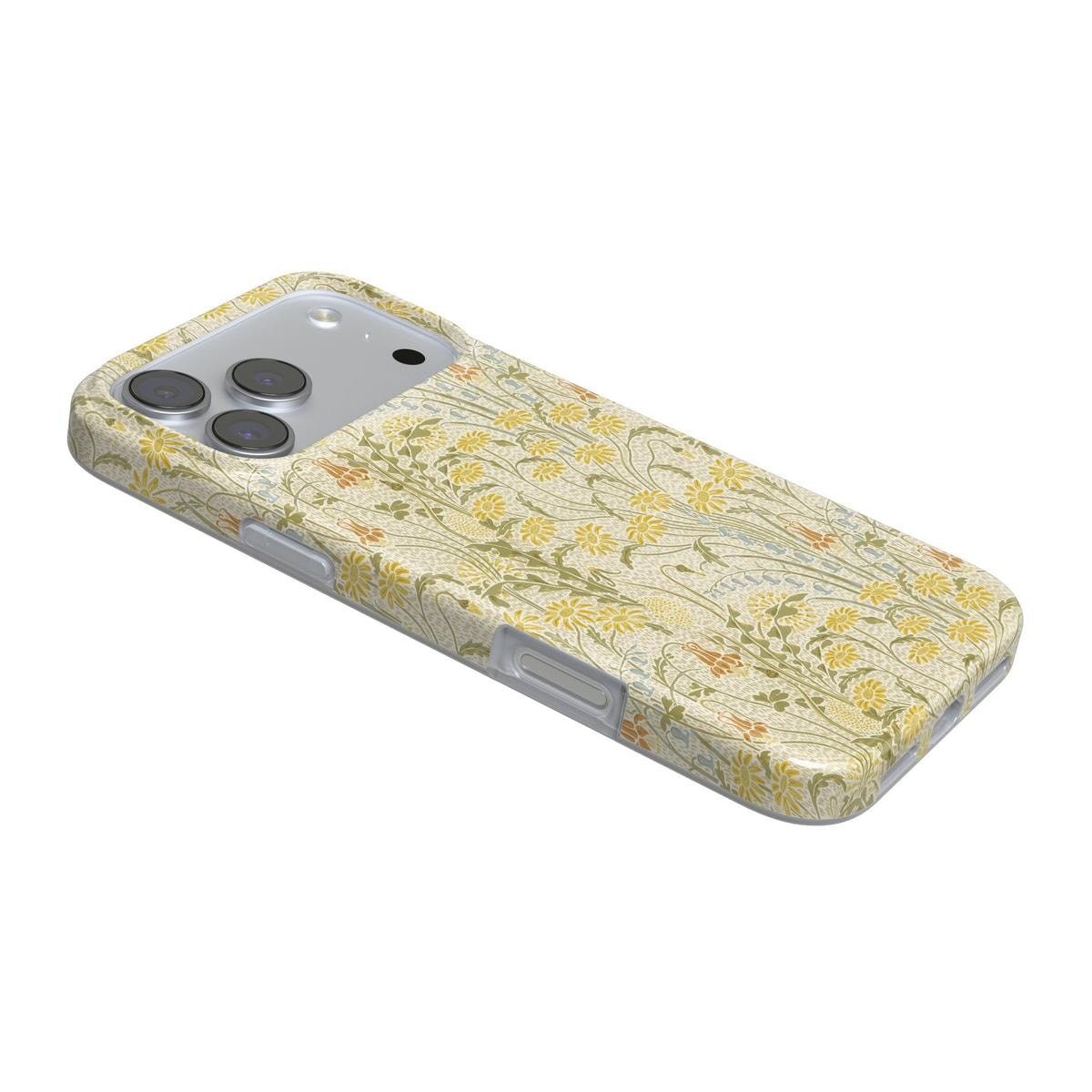 Boho Blooms | Golden Floral Case iPhone Case get.casely