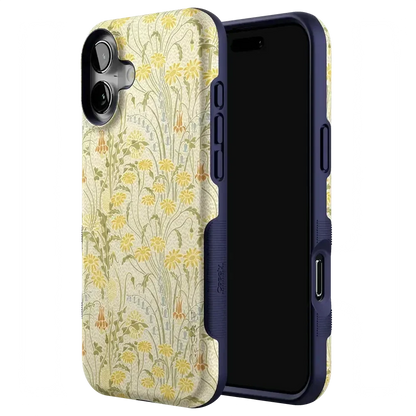 Boho Blooms | Golden Floral Case iPhone Case get.casely