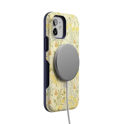 Boho Blooms | Golden Floral Case iPhone Case get.casely