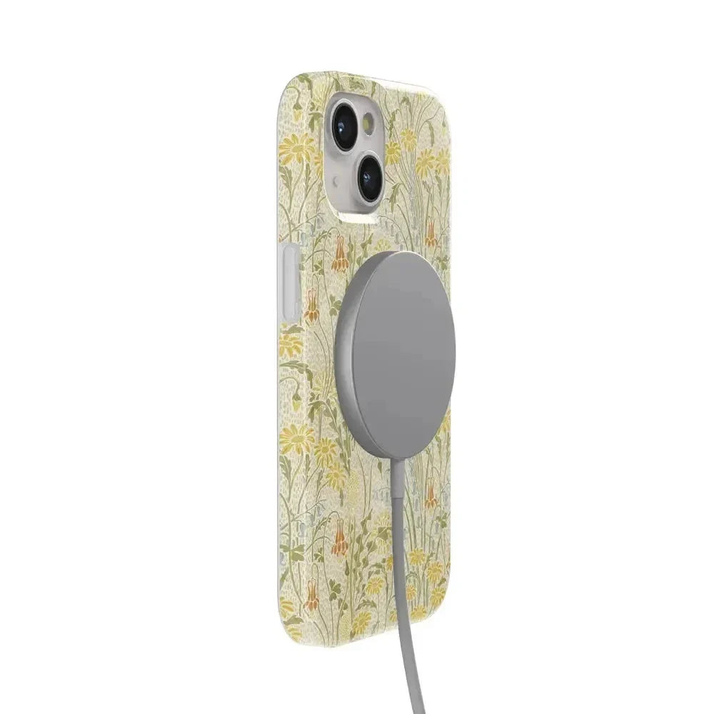 Boho Blooms | Golden Floral Case iPhone Case get.casely