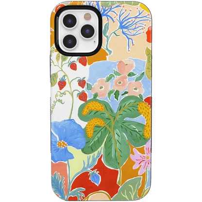 Botanical Blooms | Floral Patchwork Case iPhone Case get.casely Bold + MagSafe® iPhone 12 Pro Max