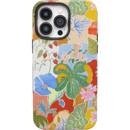 Botanical Blooms | Floral Patchwork Case iPhone Case get.casely Bold + MagSafe® iPhone 14 Pro Max