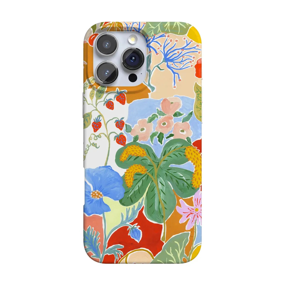 Botanical Blooms | Floral Patchwork Case iPhone Case get.casely Classic + MagSafe® iPhone 16 Pro Max
