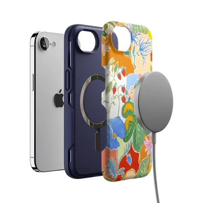 Botanical Blooms | Floral Patchwork Case iPhone Case get.casely