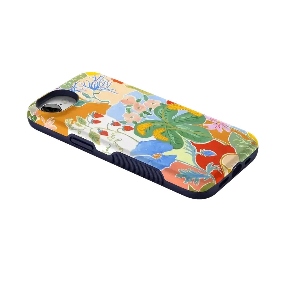 Botanical Blooms | Floral Patchwork Case iPhone Case get.casely