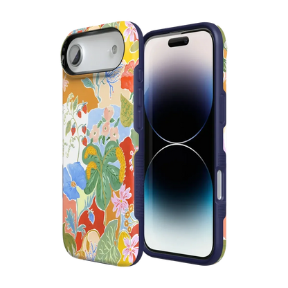 Botanical Blooms | Floral Patchwork Case iPhone Case get.casely