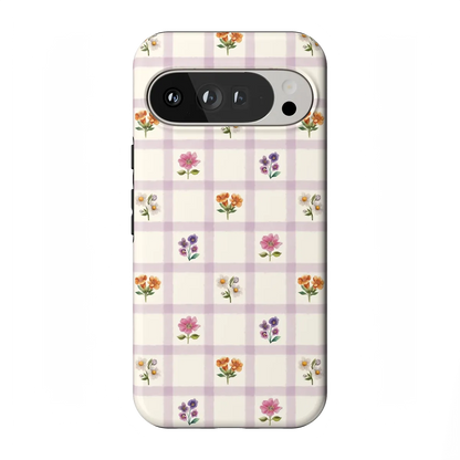 Meadow Check | Floral Gingham Case