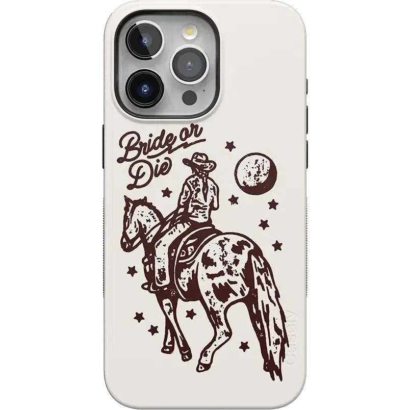 Bride or Die | Rodeo Bachelorette Case Phone Case Casetry Bold Flex + MagSafe® iPhone 16 Pro