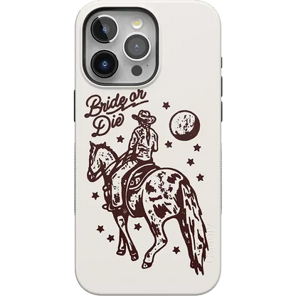 Bride or Die | Rodeo Bachelorette Case Phone Case Casetry Bold Flex + MagSafe® iPhone 16 Pro