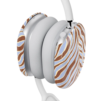 Untamed | Brown & Blue Zebra AirPods Max Case