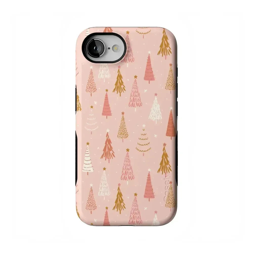 Bubblegum Forest | Christmas Tree Case Phone Case Casetry Bold Flex + MagSafe® iPhone 16e