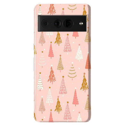 Bubblegum Forest | Christmas Tree Case Phone Case Casetry Essential Google Pixel 7 Pro