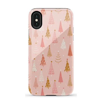 Bubblegum Forest | Christmas Tree Case Phone Case Casetry Essential iPhone X / XS