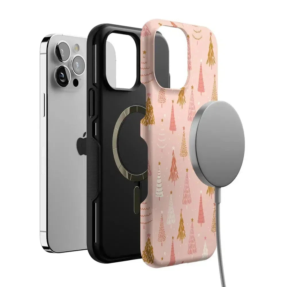 Bubblegum Forest | Christmas Tree Case Phone Case Casetry