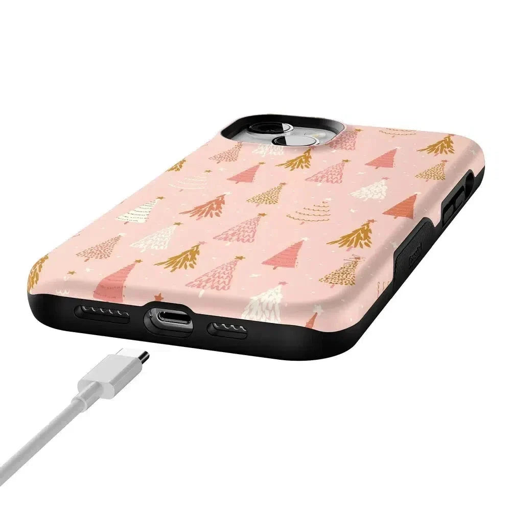 Bubblegum Forest | Christmas Tree Case Phone Case Casetry
