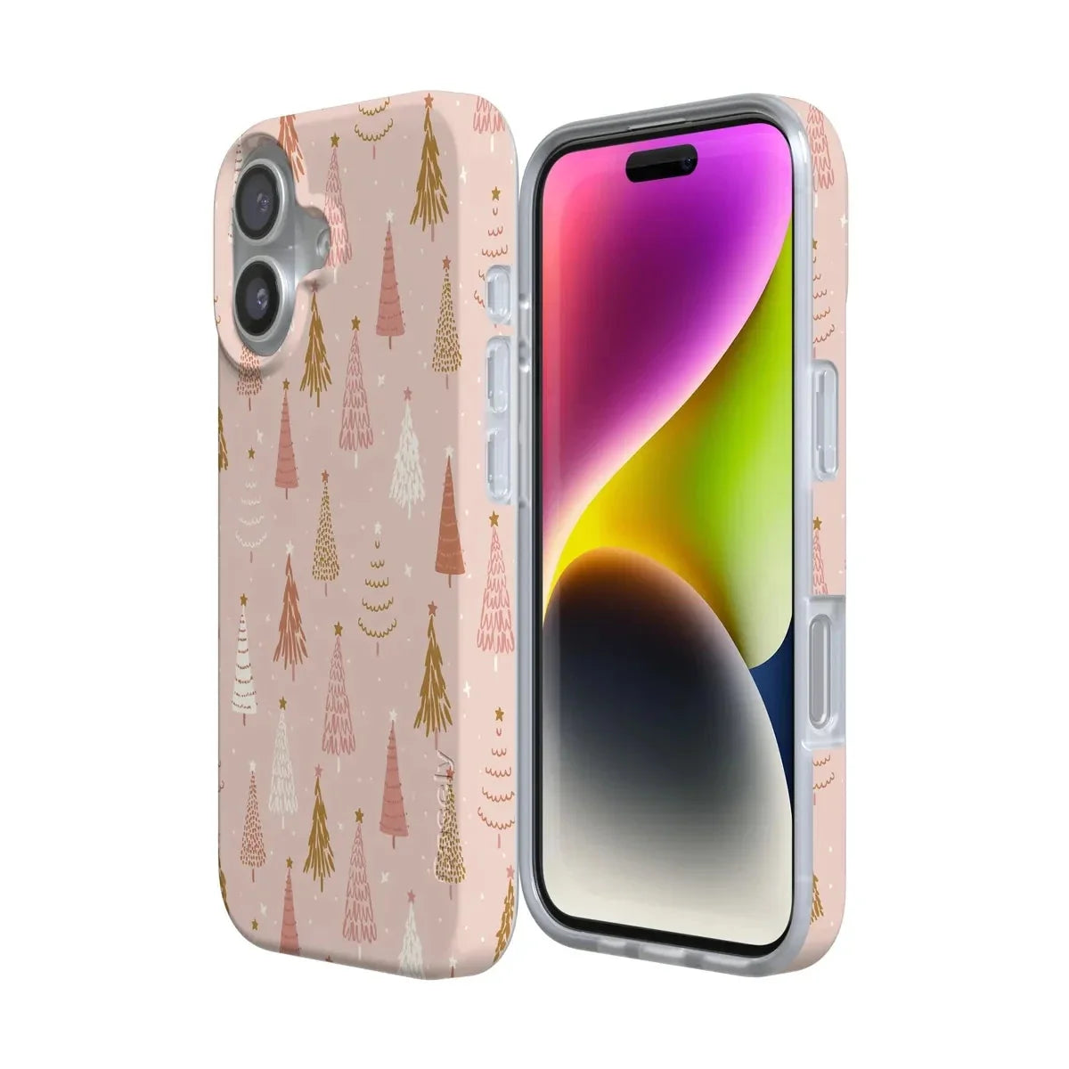 Bubblegum Forest | Christmas Tree Case Phone Case Casetry