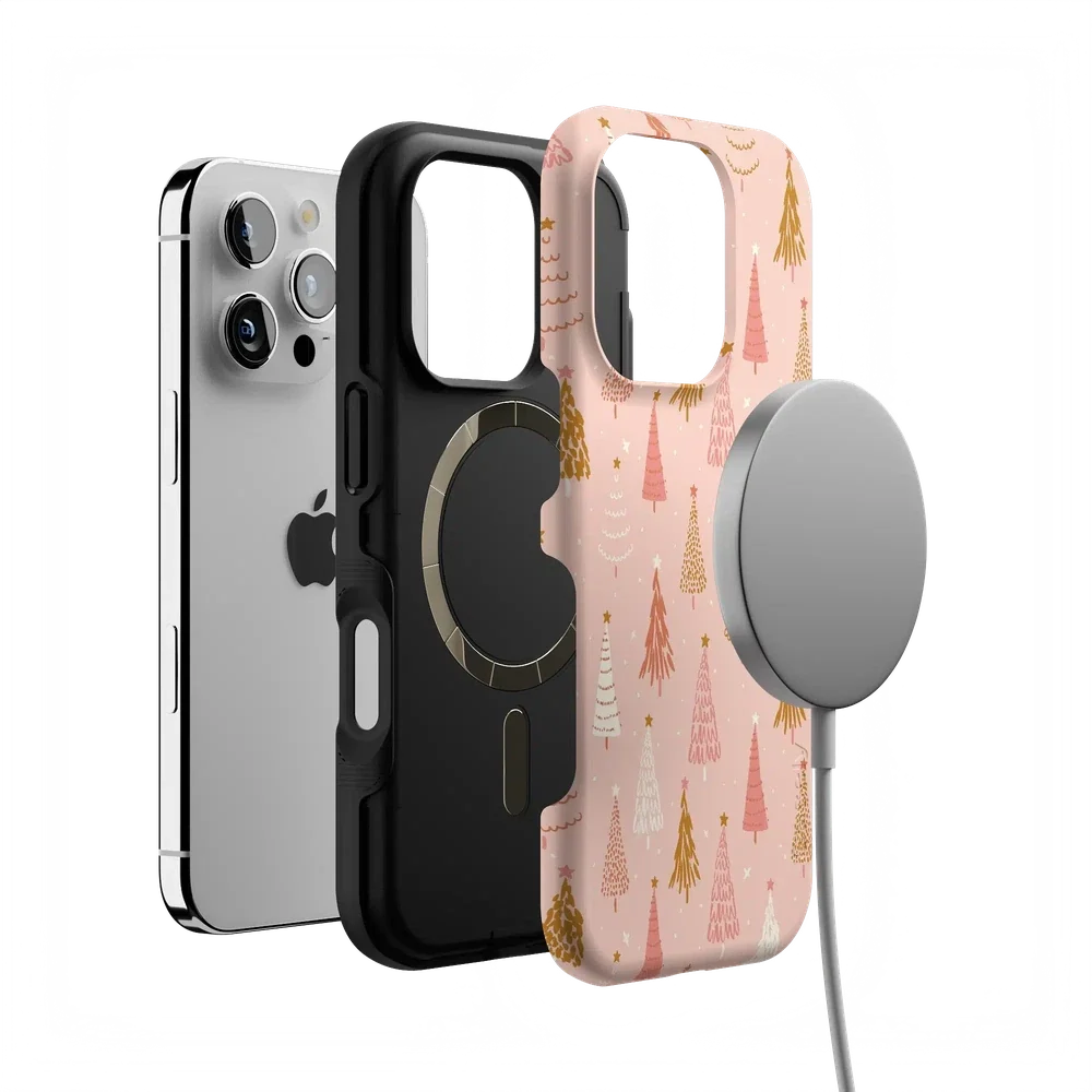 Bubblegum Forest | Christmas Tree Case Phone Case Casetry