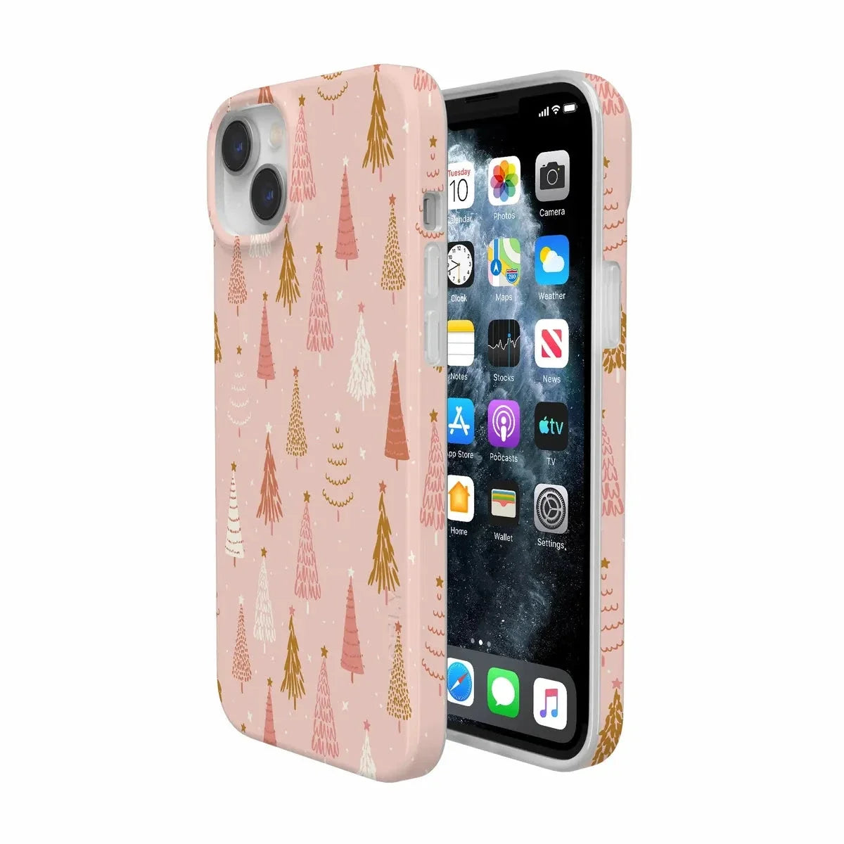 Bubblegum Forest | Christmas Tree Case Phone Case Casetry