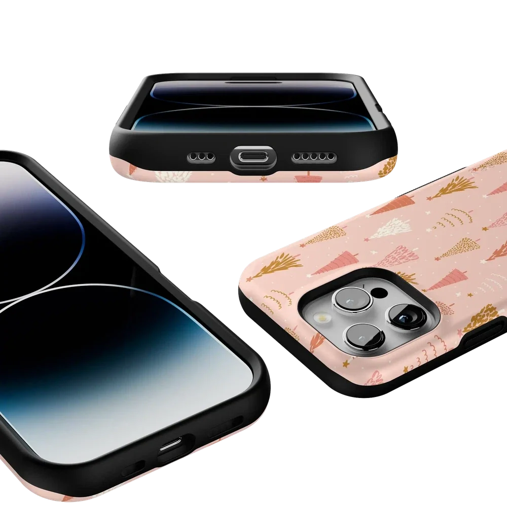 Bubblegum Forest | Christmas Tree Case Phone Case Casetry
