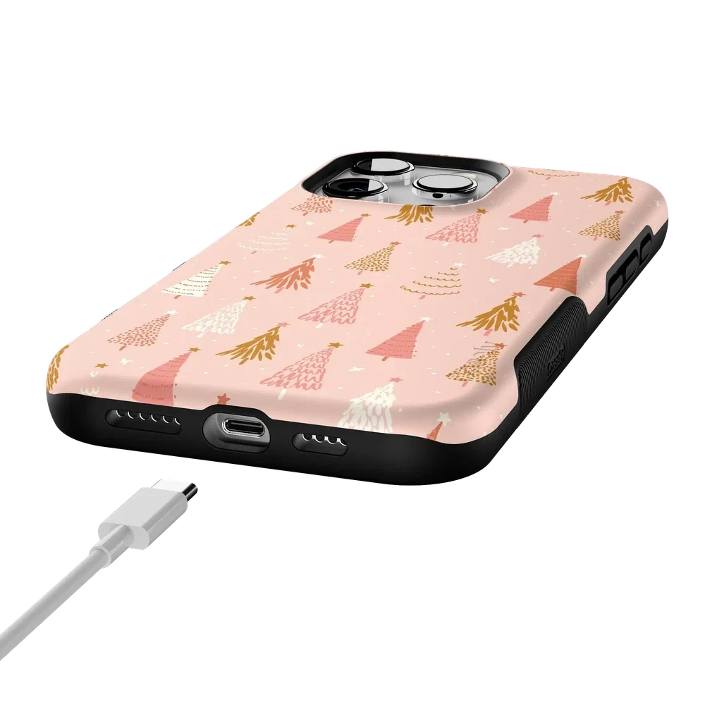 Bubblegum Forest | Christmas Tree Case Phone Case Casetry