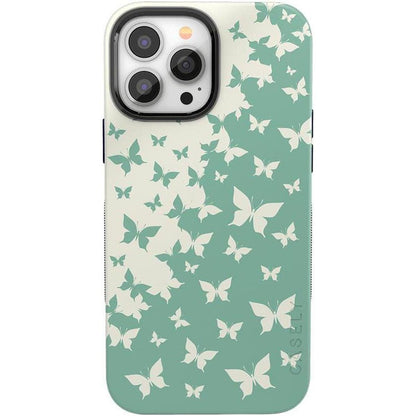 Butterfly Effect | Sage Colorblock Case iPhone Case get.casely Bold + MagSafe® iPhone 13 Pro Max