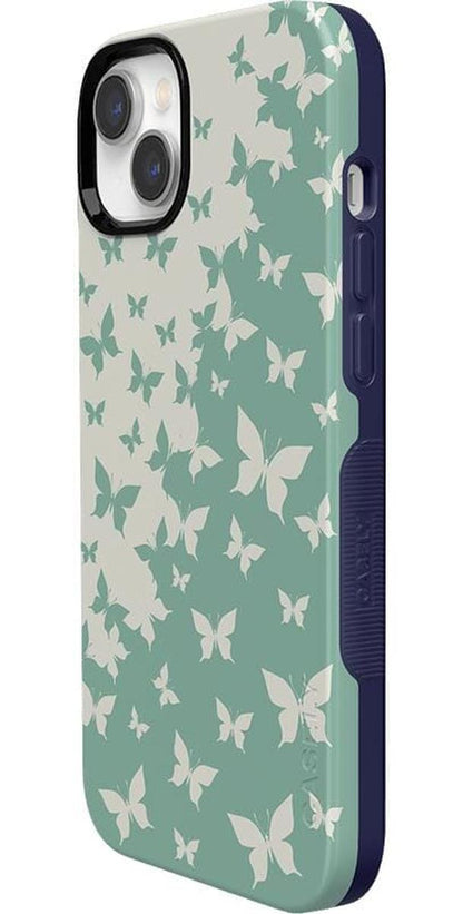 Butterfly Effect | Sage Colorblock Case iPhone Case get.casely