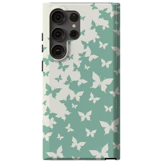Butterfly Effect | Sage Colorblock Samsung Case Samsung Case Casetry