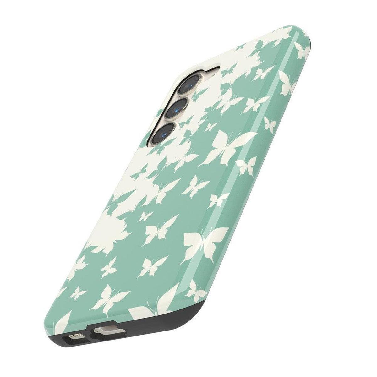 Butterfly Effect | Sage Colorblock Samsung Case Samsung Case Casetry