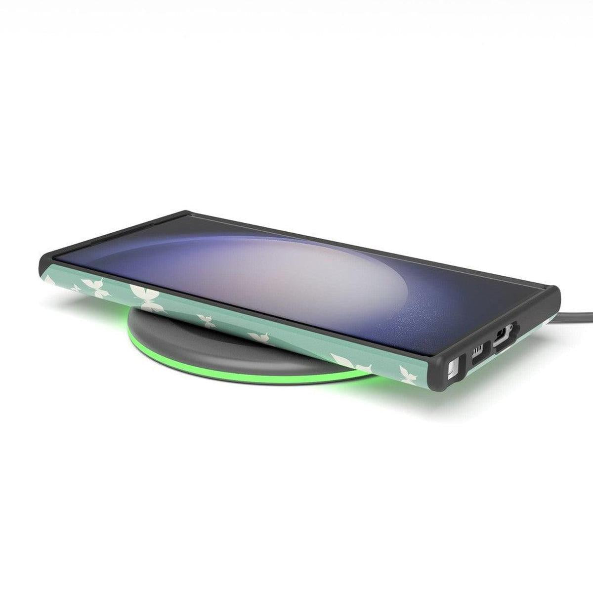Butterfly Effect | Sage Colorblock Samsung Case Samsung Case Casetry