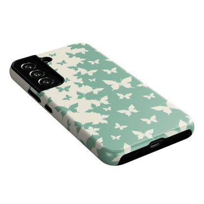 Butterfly Effect | Sage Colorblock Samsung Case Samsung Case Casetry