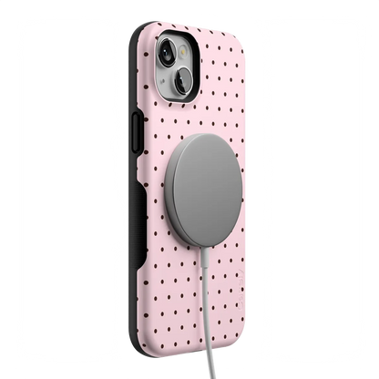 On the Dot | Pink Polka Dot Case